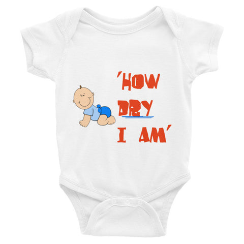 Infant short sleeve one-piece